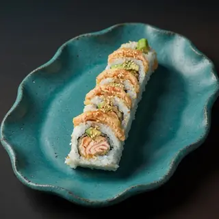 Uramaki Łosoś Tempura 5 szt.