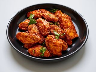 Chicken wings 9 szt+frytki 