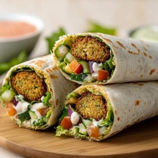 Falafel lawasz średnia