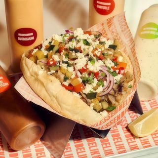 Berlin Gemuse Bułka (Kurczak)