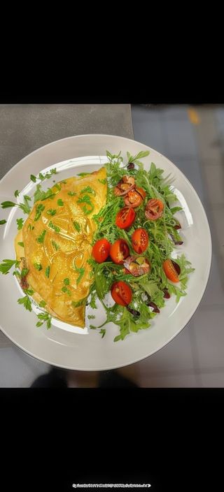 Omlet klasyczny z 3 jaj