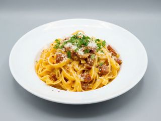 Makaron Carbonara hiszpańska