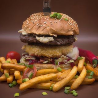 Burger CamemBerry