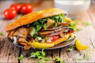 Kebab w bułce