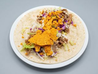 Kebab nachos mega