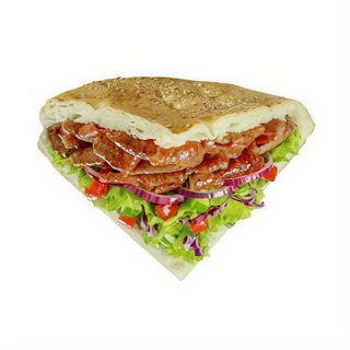 Kebab w bułce duży