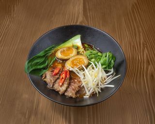 Chili beef ramen