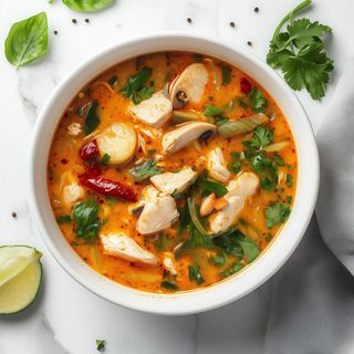 Zupa Tom Yum z kurczakiem
