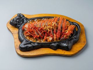 Kaczka po tonkińsku (na gorącym półmisku)