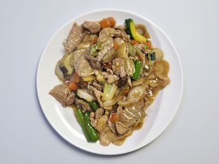 Wieprzowina z warzywami