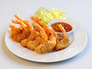 Krewetki smażone na maśle 7 szt.