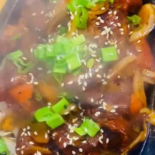 Żeberka w maśle czosnkowym