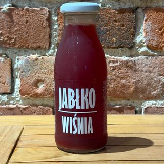Sok naturalny jabłko wiśnia