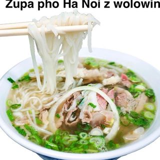 Zupa Pho Ha Noi z wołowiną