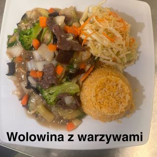 Wołowina z warzywami