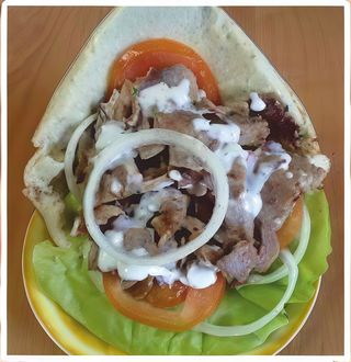 D2 Kebab w chlebie duży