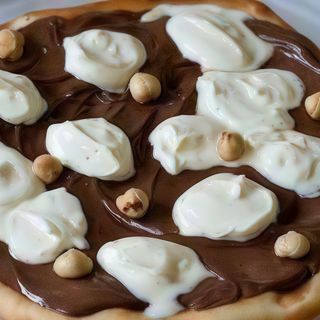 Nutella (na slodko) 32cm -pizza  biała 