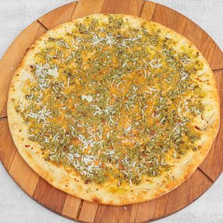 Focaccia z Pesto bazyliowe i parmezanem 