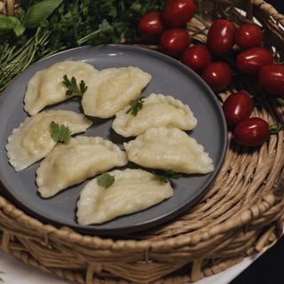 Pierogi z mięsem wieprzowym