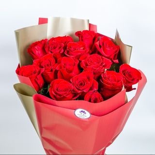 Czerwone róże 15 szt.