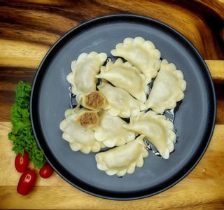 Pierogi z mięsem wołowym