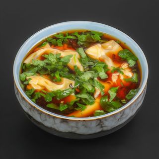 Zupa WonTon z pierożkami