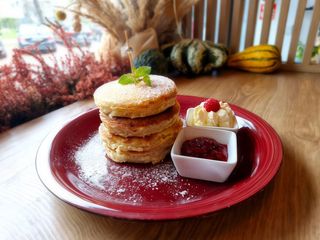 Pancakes mascarpone