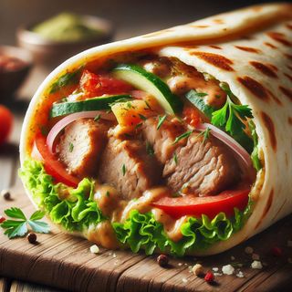 Super Mega Rollo Kebab Amerykański