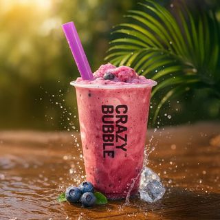 Bubble Shake z kruszonym lodem