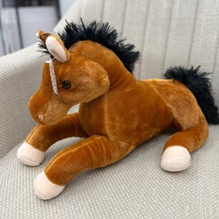 Koń pluszowy z głosem 35 cm
