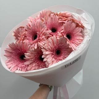 Bukiet z różowych gerber