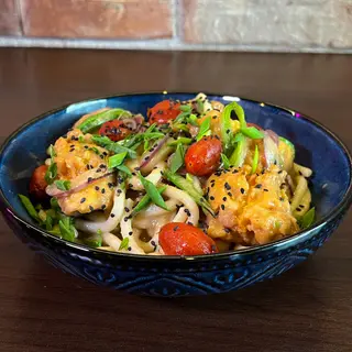 Makaron udon vege