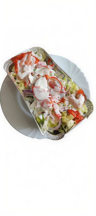 Kebab kapsalon duży