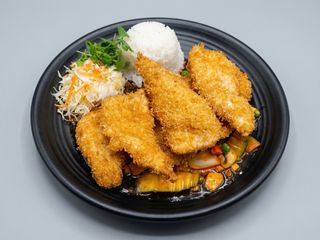 Kurczak w cieście kokosowym