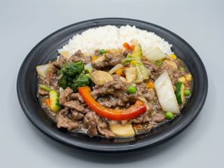 Wołowina w sosie pięciu smaków 