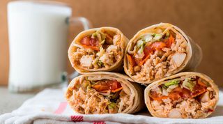 Cezar kebab w tortilli