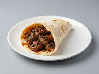 Kebab tortilla samo mięso duży