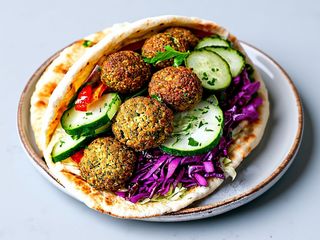 Pita falafel średni wegetariański