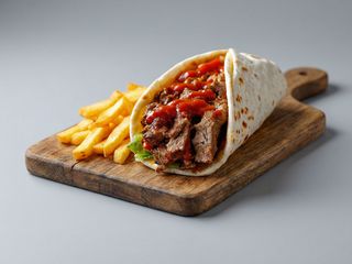Kebab tortilla amerykański średni