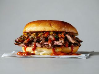 Bułka samo mięso średnia