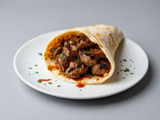 Kebab tortilla samo mięso mały