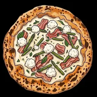 Pizza ze Szparagami