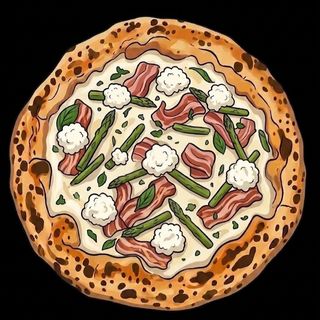Pizza ze Szparagami