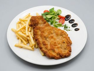 Kotlet schabowy z kością