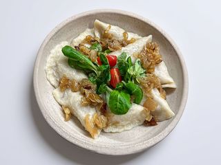 Pierogi z kapustą i grzybami