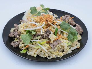 Wołowina z sosem pięciu smaków