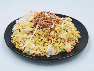 Ryż smażony z wołowiną