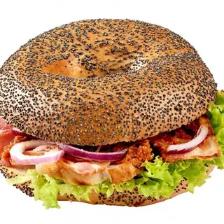 Bajgiel pikantny kurczak