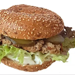 Bajgiel ze schabem w panko