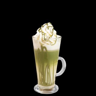 Pistacjowa matcha latte